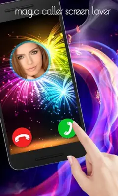 Magic Caller Screen Love android App screenshot 0