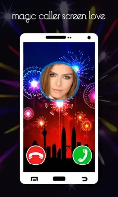 Magic Caller Screen Love android App screenshot 1