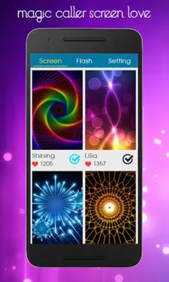 Magic Caller Screen Love android App screenshot 3